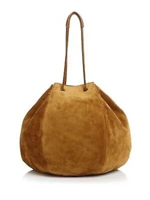 Женская коричневая замшевая сумочка-хобо Creatures of Comfort с двумя плоскими ремешками