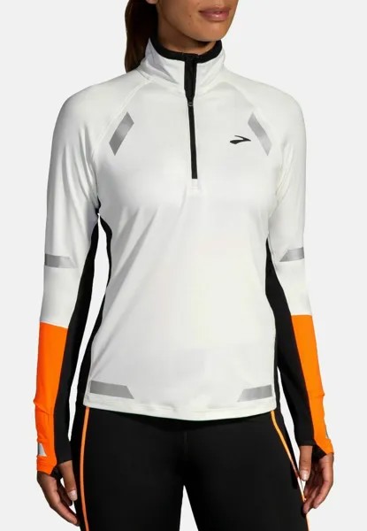 Рубашка с длинным рукавом RUN VISIBLE 1/2 ZIP 2.1 Brooks, разноцветный