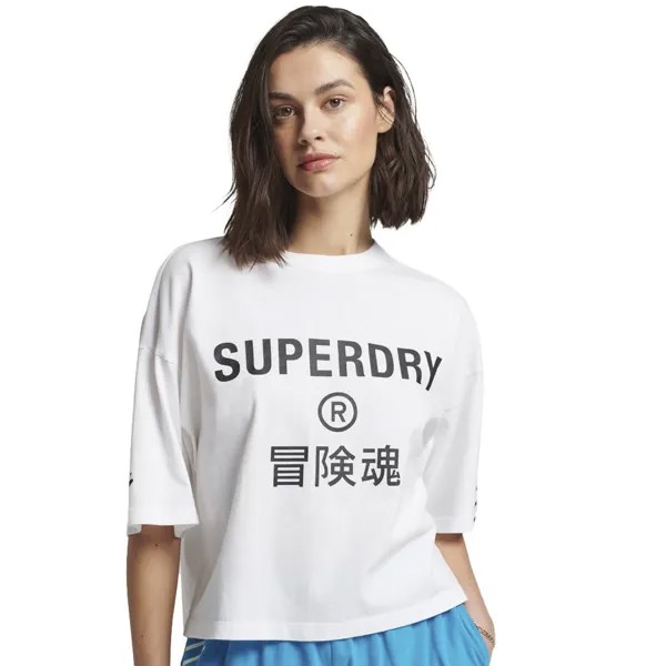 Футболка Superdry Code Core Sport, белый