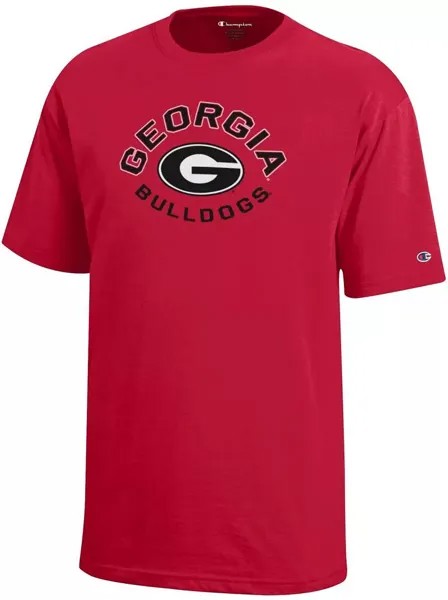 Красная футболка из джерси Champion Youth Georgia Bulldogs