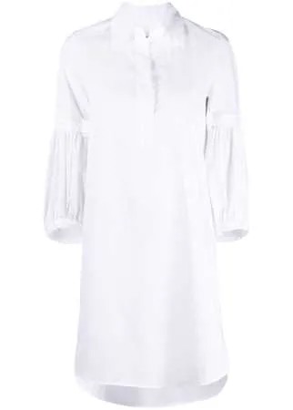 DONDUP платье-рубашка с асимметричным подолом