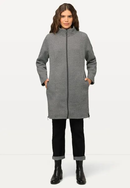 Короткое пальто Ulla Popken, темно-серый