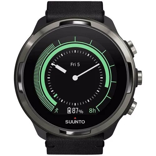 Умные наручные часы Suunto 9 G1 Baro Titanium Leather SS050463000