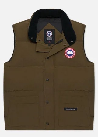 Мужской жилет Canada Goose Freestyle Crew Vest, цвет оливковый, размер L