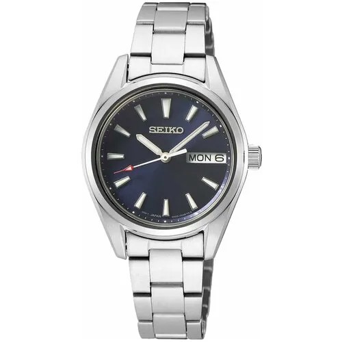 Наручные часы SEIKO женские Seiko SUR353P1 кварцевые, синий