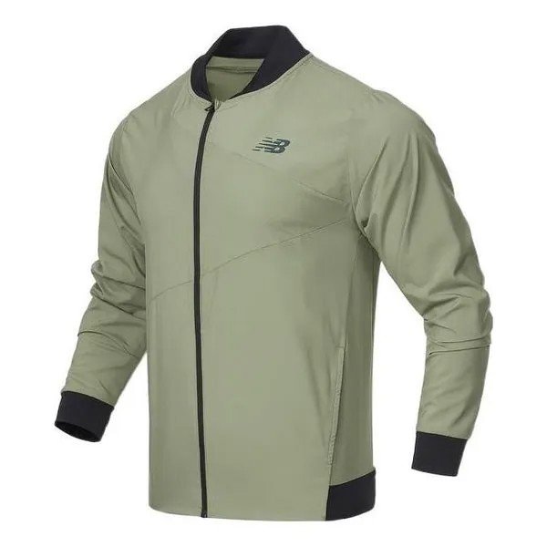 Куртка спортивная куртка New Balance, зеленый