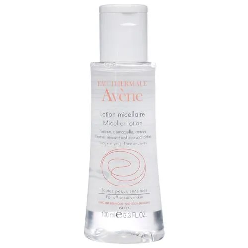 AVENE мицеллярный лосьон для очищения кожи и удаления макияжа, 100 мл