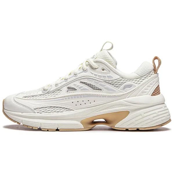 Кроссовки LINING Comet LITE Lifestyle Shoes Women's Low-top Milky White, слоновая кость