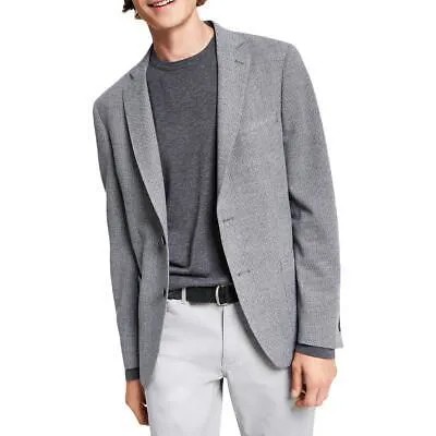 Мужской пиджак Calvin Klein Mariano Grey с текстурой на двух пуговицах 39L BHFO 4211