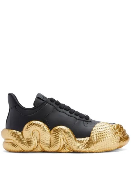 Кроссовки Giuseppe Zanotti Cobras, черный/коричневый