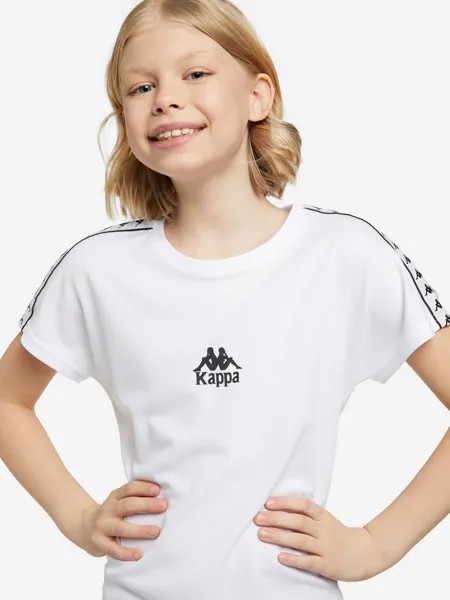 Футболка для девочек Kappa, Белый