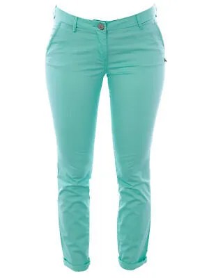 Женские зеленые брюки чинос MAISON SCOTCH, металлические брюки под P, рабочие брюки W28\L34