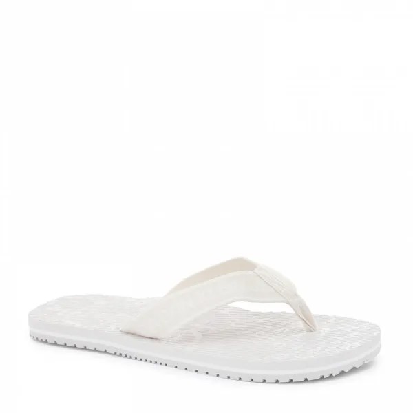 Женские сланцы CALVIN KLEIN JEANS FLIP FLOP INSTITUTIONAL цв. молочно-белый 38 EU