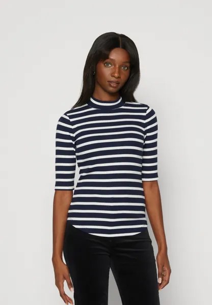 Футболка с принтом Baby Mock GAP, цвет navy/white