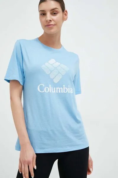 Футболка Колумбия Columbia, синий