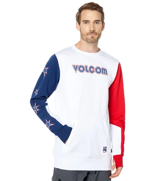 Флисовый худи Volcom Snow, Let It Storm Crew Fleece