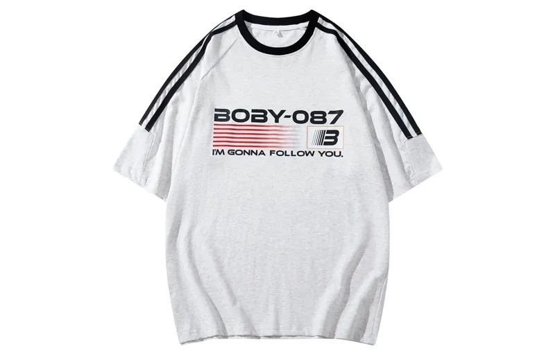 Футболка унисекс BOBBY ABLEY, Белый (полная полоса)