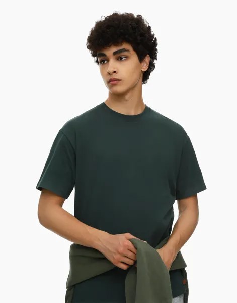 Футболка мужская Gloria Jeans BKT012696 зеленая M