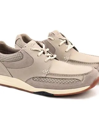 Полуботинки мужские Clarks Langton Lane 26157988 серые 41.5 EU