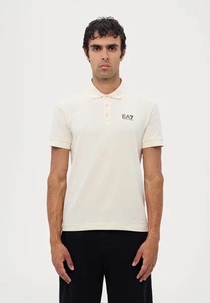 Рубашка поло EA7 Emporio Armani, белый