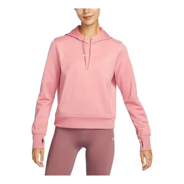 Толстовка (WMNS) Nike Flight Fleece pullover hooded top 'Pink', розовый