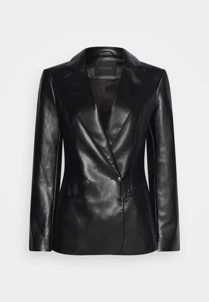 Куртка из искусственной кожи Guess, черный