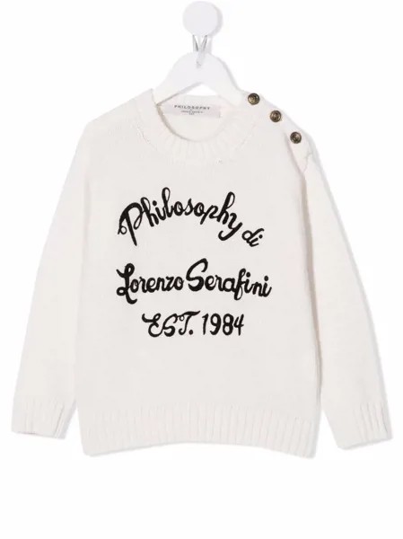 Philosophy Di Lorenzo Serafini Kids джемпер с логотипом
