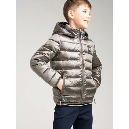 Куртка playToday, размер 140, серый