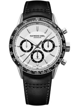 Швейцарские наручные  мужские часы Raymond weil 7741-SC1-30021. Коллекция Freelancer