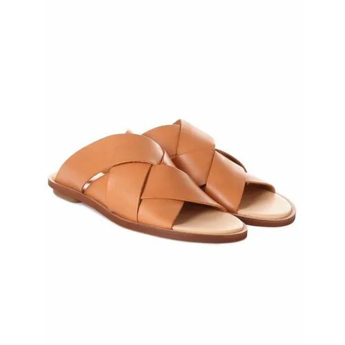 Сабо Clarks, размер 3,5D UK, коричневый