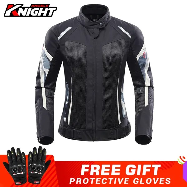Женская мотоциклетная дышащая сетчатая куртка, защитная Водонепроницаемая мотоциклетная куртка для мотокросса