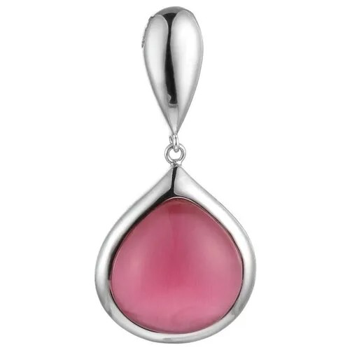 Подвеска со стеклом из серебра SP0401-US-005-WG JV