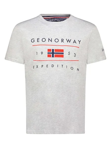 Футболка Geographical Norway, серый