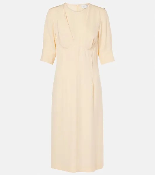Платье миди Sele Sportmax, белый