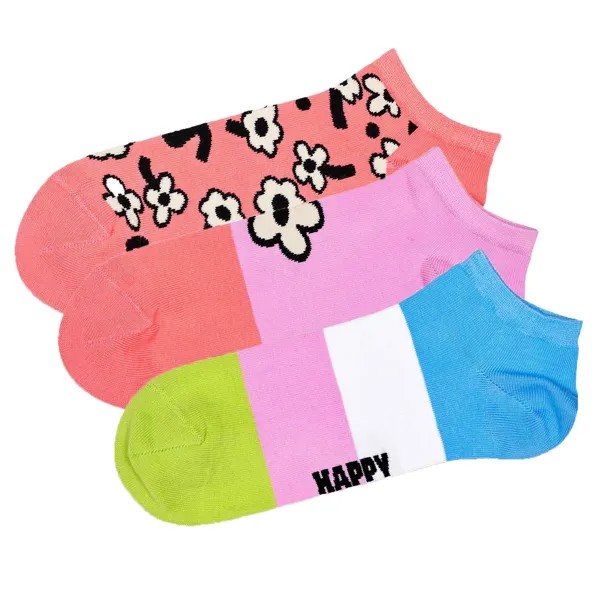 Носки Happy Socks 3 шт, цвет Flower