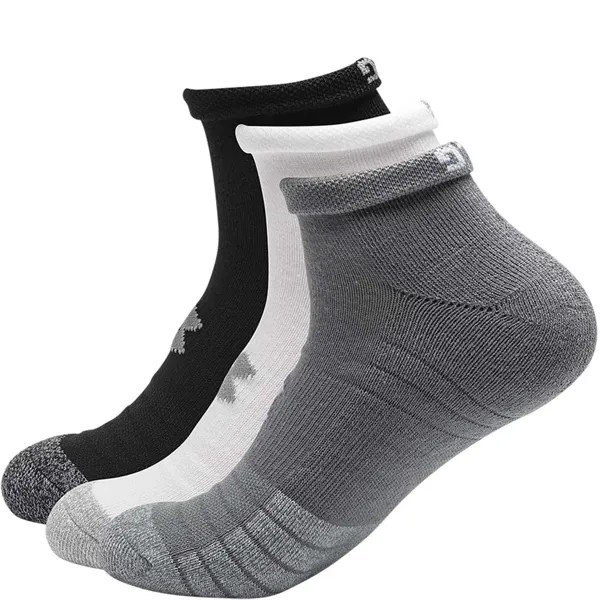 Носки Under Armour HeatGear Lo Cut 1Pk серые; белые; черные M