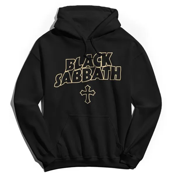 Мужская толстовка с капюшоном Black Sabbath Cross Licensed Character