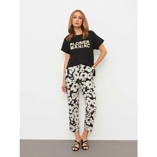 Футболка Gerry Weber, размер 38, черный, Black
