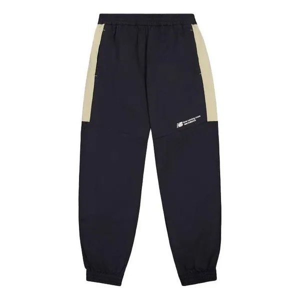 Штаны тканые спортивные штаны New Balance, черный