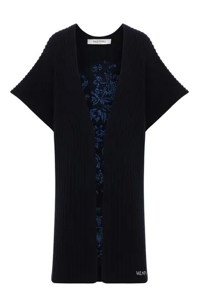 Накидка из шерсти и кашемира Valentino