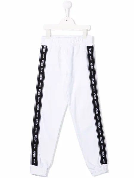 MSGM Kids спортивные брюки с логотипом