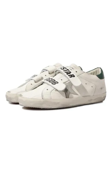 Кожаные кеды Old School Golden Goose Deluxe Brand