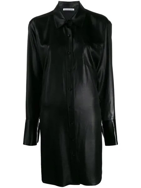 Alexanderwang.t платье-рубашка оверсайз