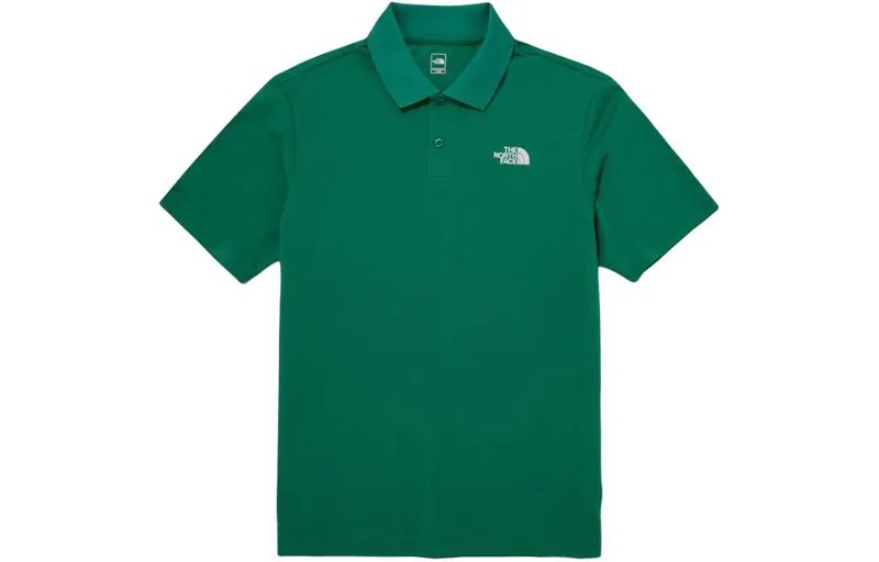 Коллекция одежды Рубашка поло Мужская зеленая The North Face, зеленый