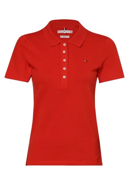 Рубашка-поло Tommy Hilfiger, цвет rot