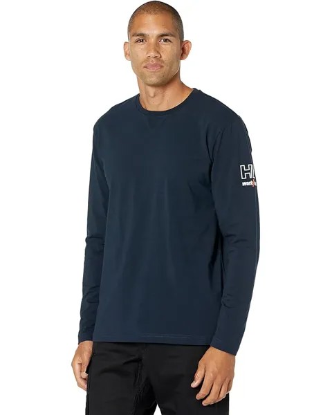 Лонгслив Helly Hansen Kensington, темно-синий