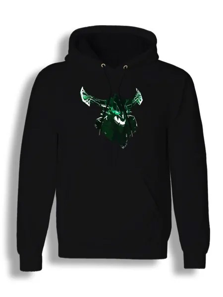 Худи унисекс СувенирShop Dota 2/Дота 2/Outworld Devourer 25 черное L