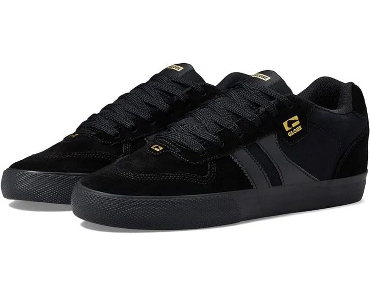 Кроссовки Globe Encore-2, цвет Black/Gold Dip