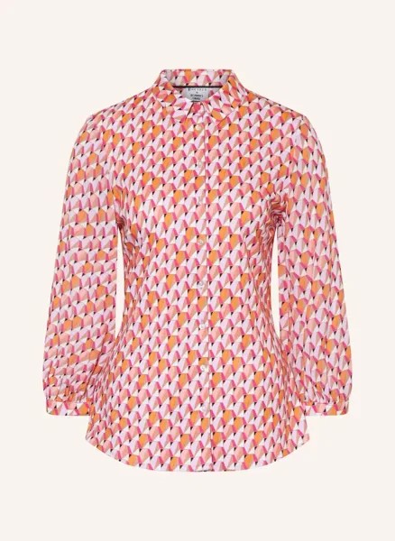 Блузка-рубашка pia из смешанного материала Desoto, оранжевый