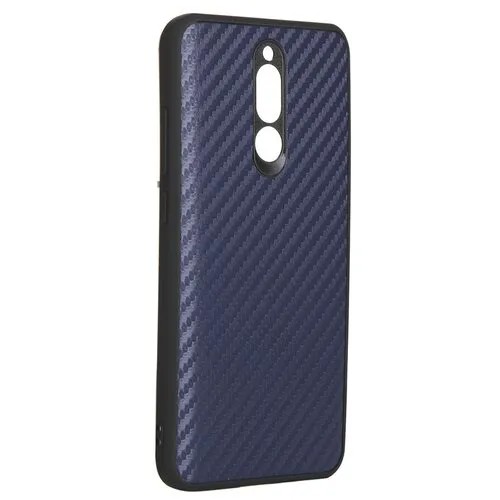 Чехол G-Case для Xiaomi Redmi 8 Carbon Dark Blue GG-1186